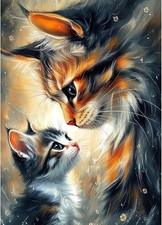 5D DIY Cat Diamond Painting