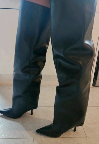 Wide shaft knee high - h&m,