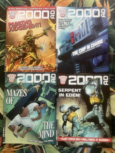 2000 comics joblot - ad, prog