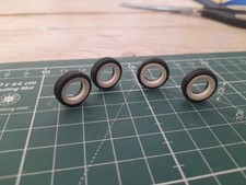 4x 1/43rd scale Rubber Car