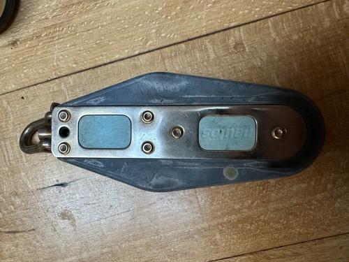 Nautos double mainsheet block