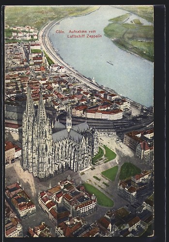 Postcard cologne cathedral - of,