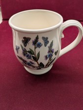 Portmeirion Botanic Garden Tea/Coffee Mug  Used condition good  Speedwell design