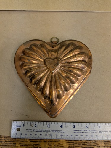 Copper kitchen molds lot - molds,