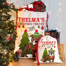 Staffy Christmas Sack