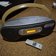 Sony ZS-SN10 CD MP3 AM/Fm Radio Player Personal Audio System Boombox