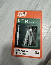 spit hit hammer fixing m type V 8 X 90mm fixings X50