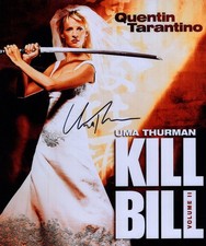 A fantastic 10x8 Autographed Photo of Uma Thurman & CoA