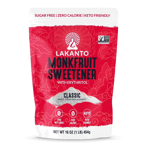 Lakanto classic monk fruit - lakanto,