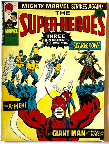 The super heroes comic book - the, super-heroes