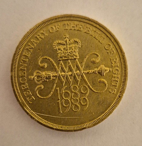 1989 two pounds - 1989, coin