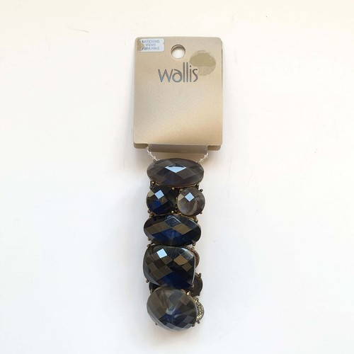 Wallis black faceted stretch - wallis,