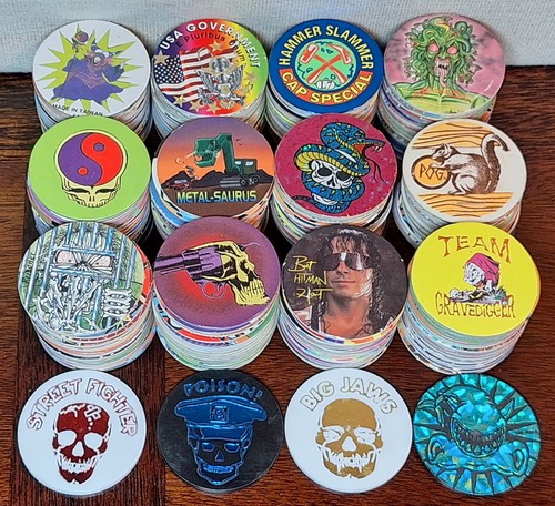 Vtg 90s pogs - vtg, 300+