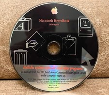Original Apple Powebook 1400 Installer CD Classic Mac OS 7.6 ClarisWorks