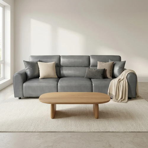 Conway leather electric sofa - leather,