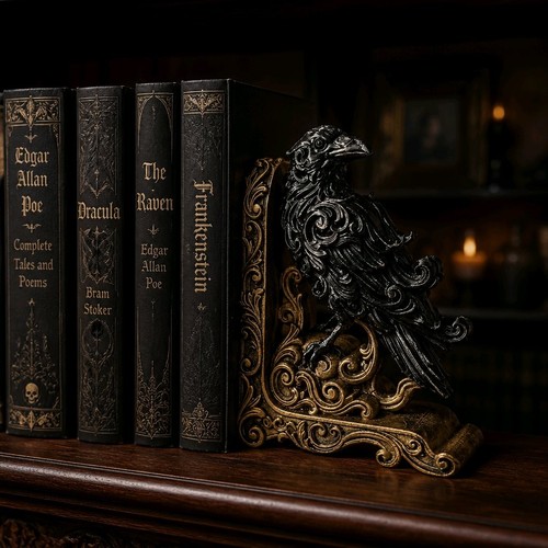 Gothic raven baroque - gothic, poe
