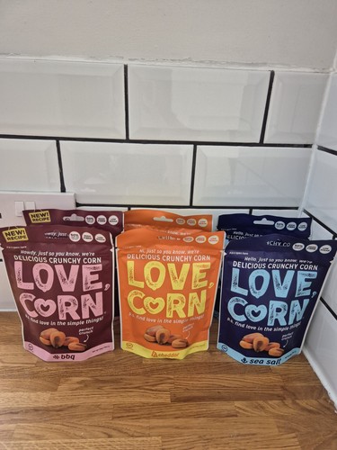 Love corn crunchy snacks - corn,