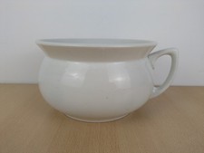 Vintage Chamber Pot White