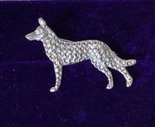 Vintage Staybright Dog Brooch