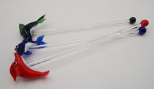 3 x MURANO GLASS DOLPHIN