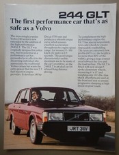VOLVO 244 GLT SALOON orig 1981