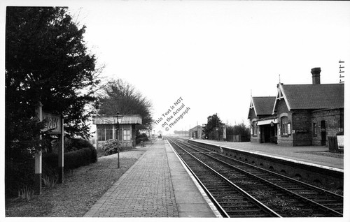 1961 digby train - digby, station