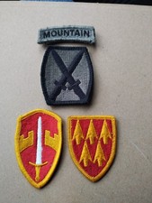 American Army Uniform Patches