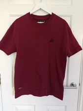 BEE INSPIRED 100% Cotton T-Shirt Tee Top, Maroon - Men's Medium