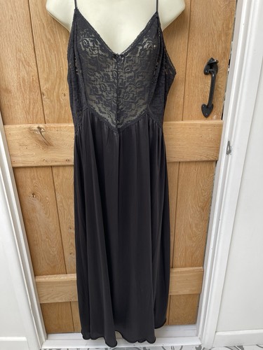 Vintage black lace full - black,