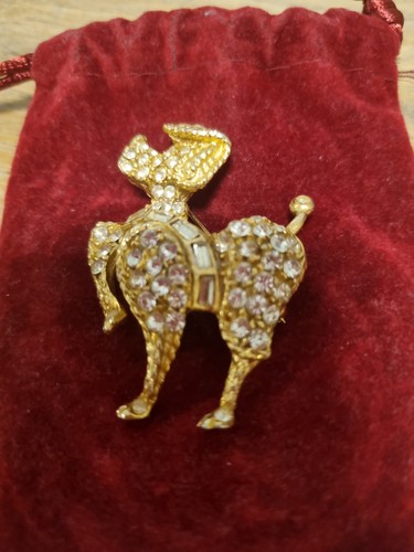 Vintage mid century - century, rhinestone