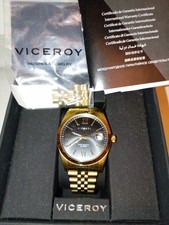 Mens Viceroy Gold plated Watch