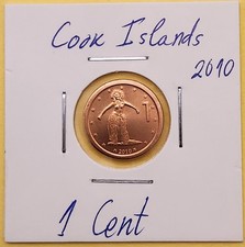 Cook Islands coin,  1  Cent