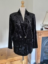 Zara Black Velvet Double