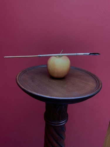 Antique silver dip pen cedar - pen,