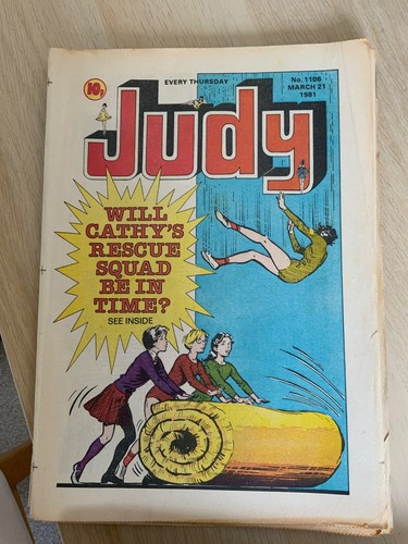 Vintage judy for - -, comic