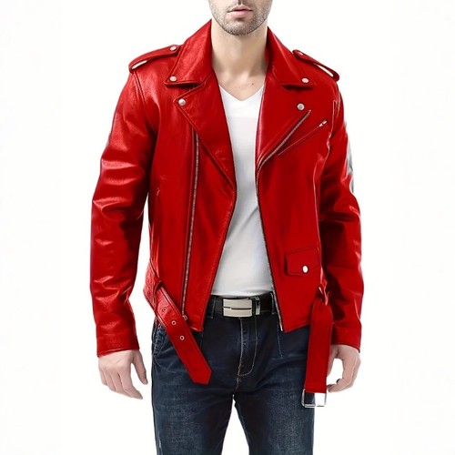 Leather motorbike - pu,