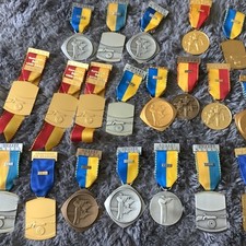 20 Shooting Medals From Olympic Shooter Malcom Cooper HANTS SURREY NEWCASTLE