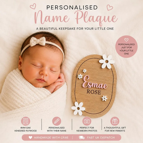 Personalised wooden engraved - personalised,