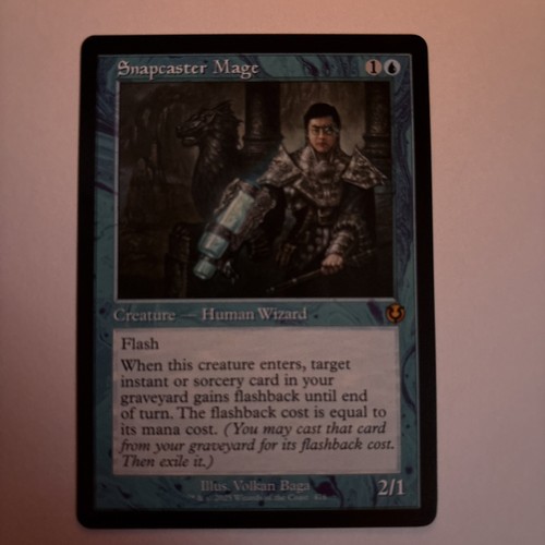 Snapcaster mage - snapcaster, frame)