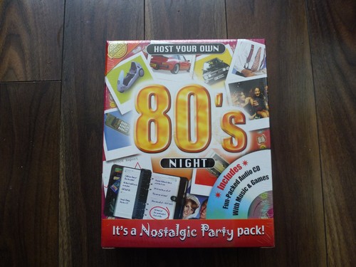 Host your own party night - own, 80's