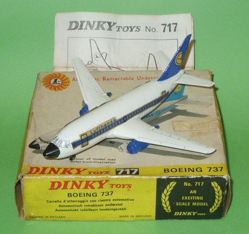 Dinky 717 lufthansa boeing - boeing, 737