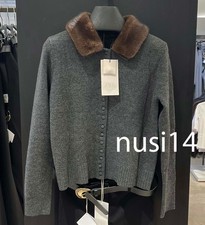 ZARA NEW WOMAN FAUX FUR LAPEL