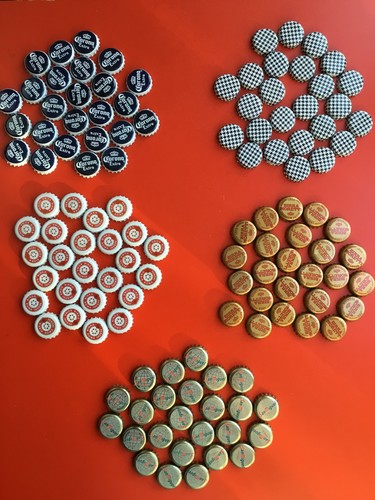 125 assorted crimp on crown - crimp,