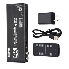 HDMI Switch 4X2 With Audio