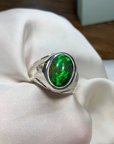 Natural black opal - natural,
