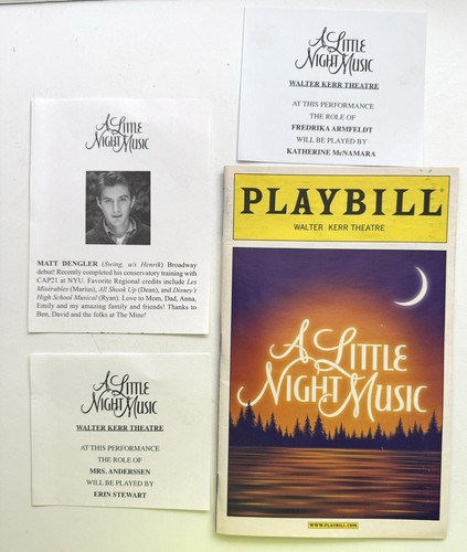 Playbill july 2010 little - july, a