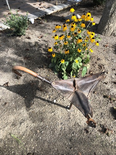 Antique folding umbrella - folding,