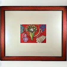 MATISSE Collotype Nature Morte au Magnolia 1948 FMG Crown Stamp MAT0359