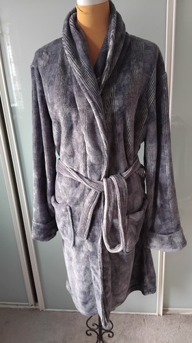 Grey check fleece - f&f,