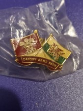 Vintage Wales Cardiff Arms Park Rugby Badge Great Condition Rare